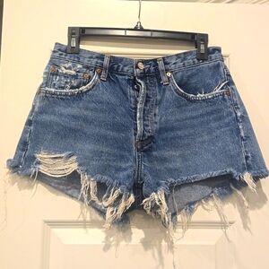 Agolde denim shorts